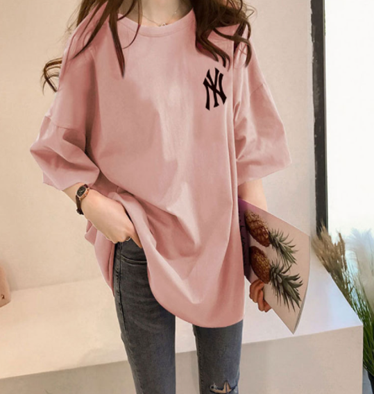 الصورة المصغرة: Trendy Loose Short-Sleeved Tshirt