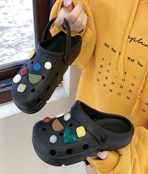 Thumbnail: Clog Sandals with Soft Hole