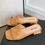 الصورة المصغرة: Open Toe Chunky Heeled Breathable Pvc Women's Sandals