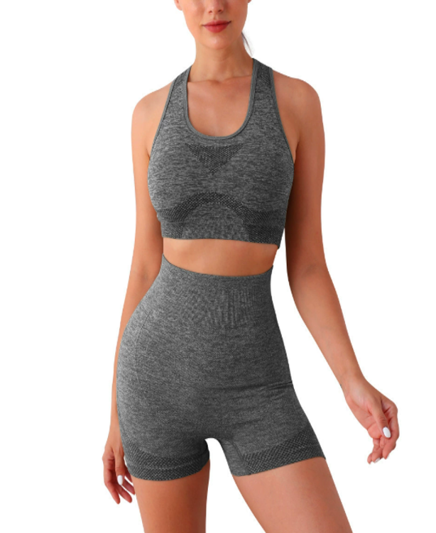 Waist Short Leggings Yoga Set