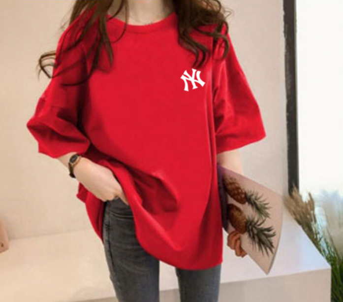 الصورة المصغرة: Trendy Loose Short-Sleeved Tshirt