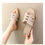 Thumbnail: Fashionable Knit Design Girls Sandals