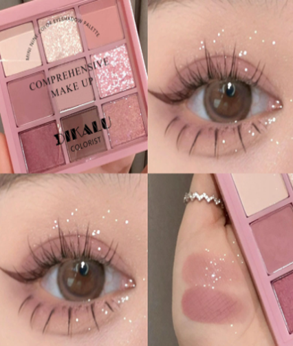 Thumbnail: 9 Colors Nude Matte Palette Shimmer And Shine Eyeshadow