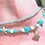 الصورة المصغرة: Turquoise Beads Loose Spacer Necklace
