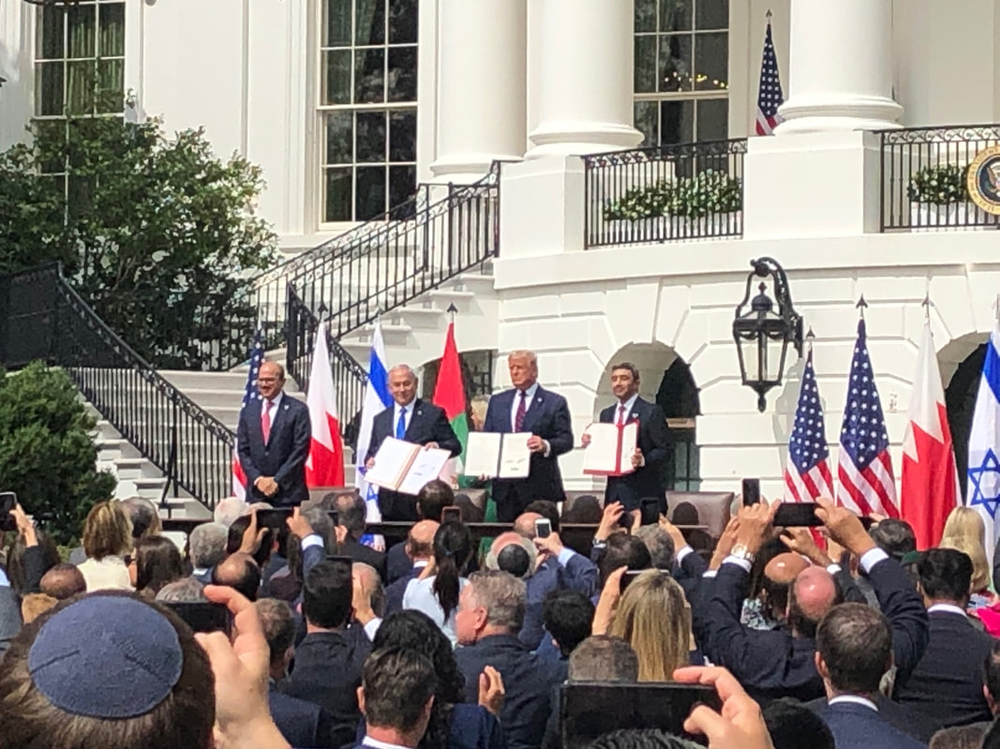 B’nai B’rith Celebrates Signing of Abraham Accords