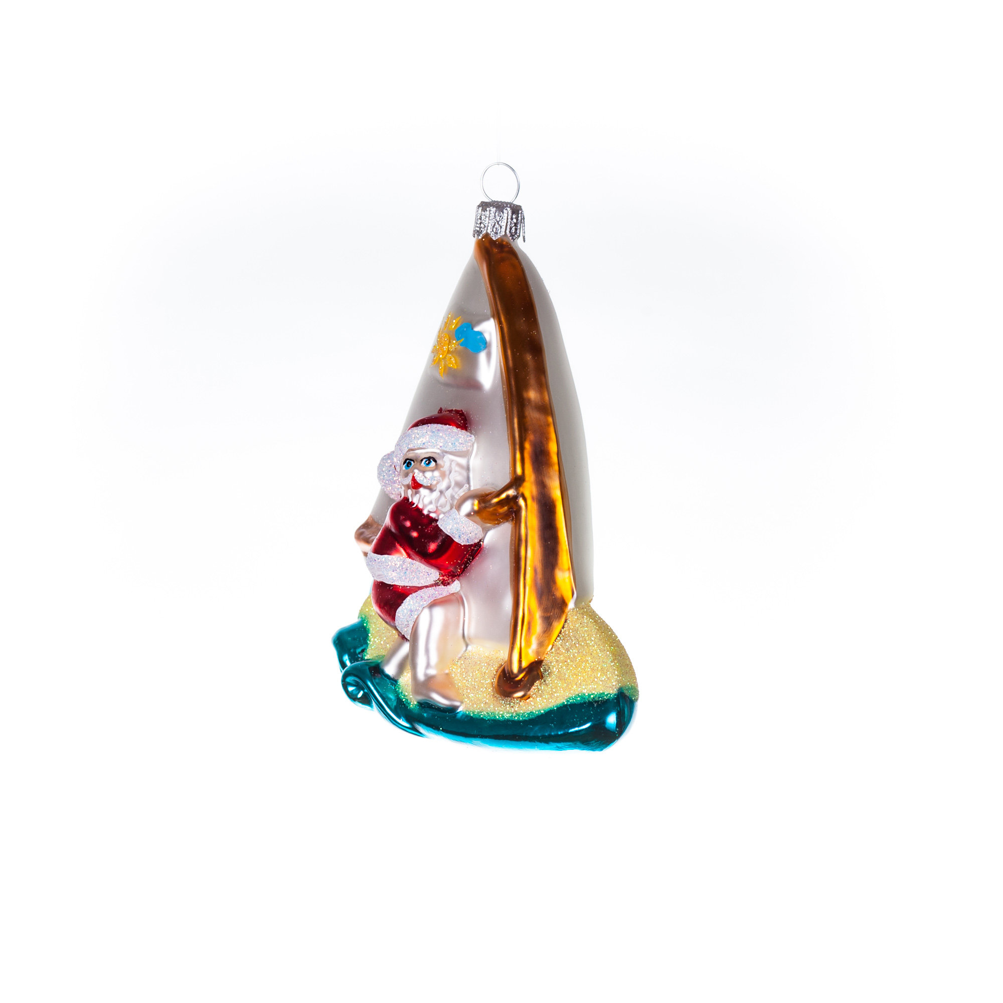 Babbo Con Windsurf Santa With Windsurf Sempre Natale Roma