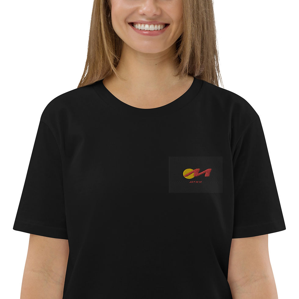 Miniature : ARTMM LOGO T-shirt unisexe en coton bio