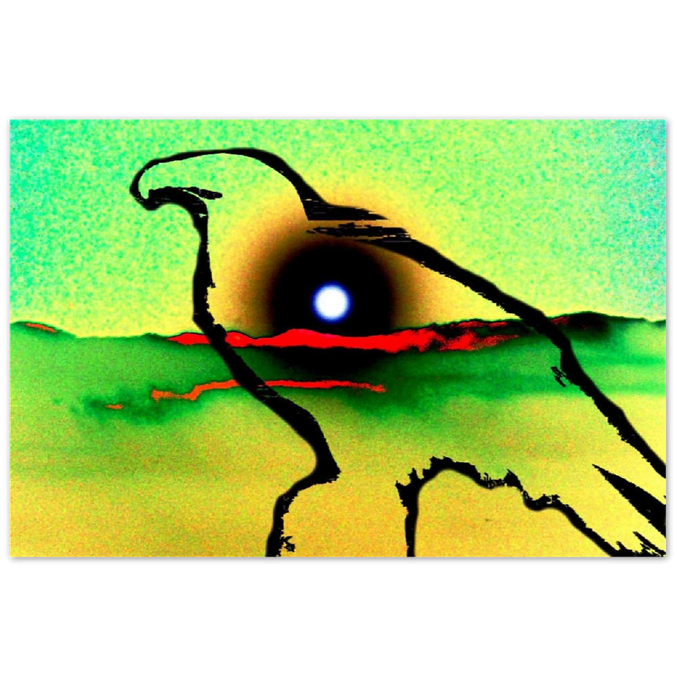 Miniatura: ARTMM  COUCHE DE SOLEIL Impression sur aluminium