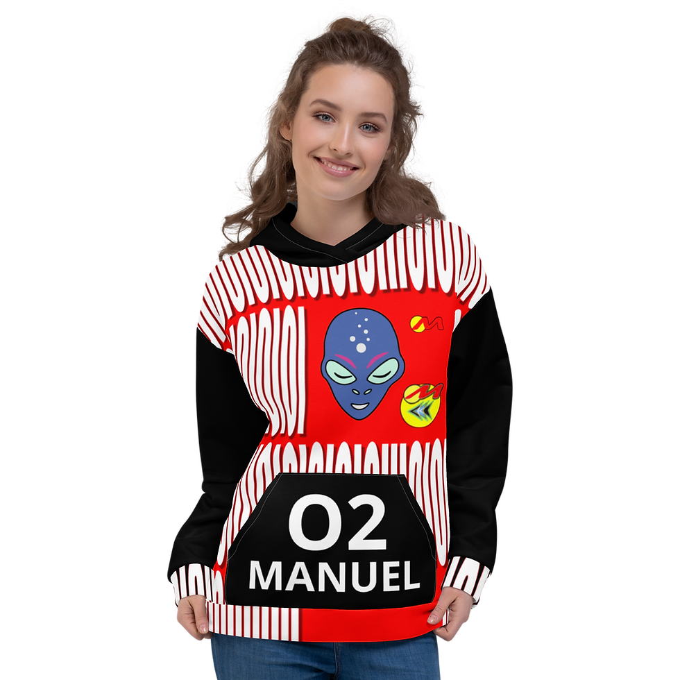 ARTMM MANUEL O2 Sweat à capuche unisexe