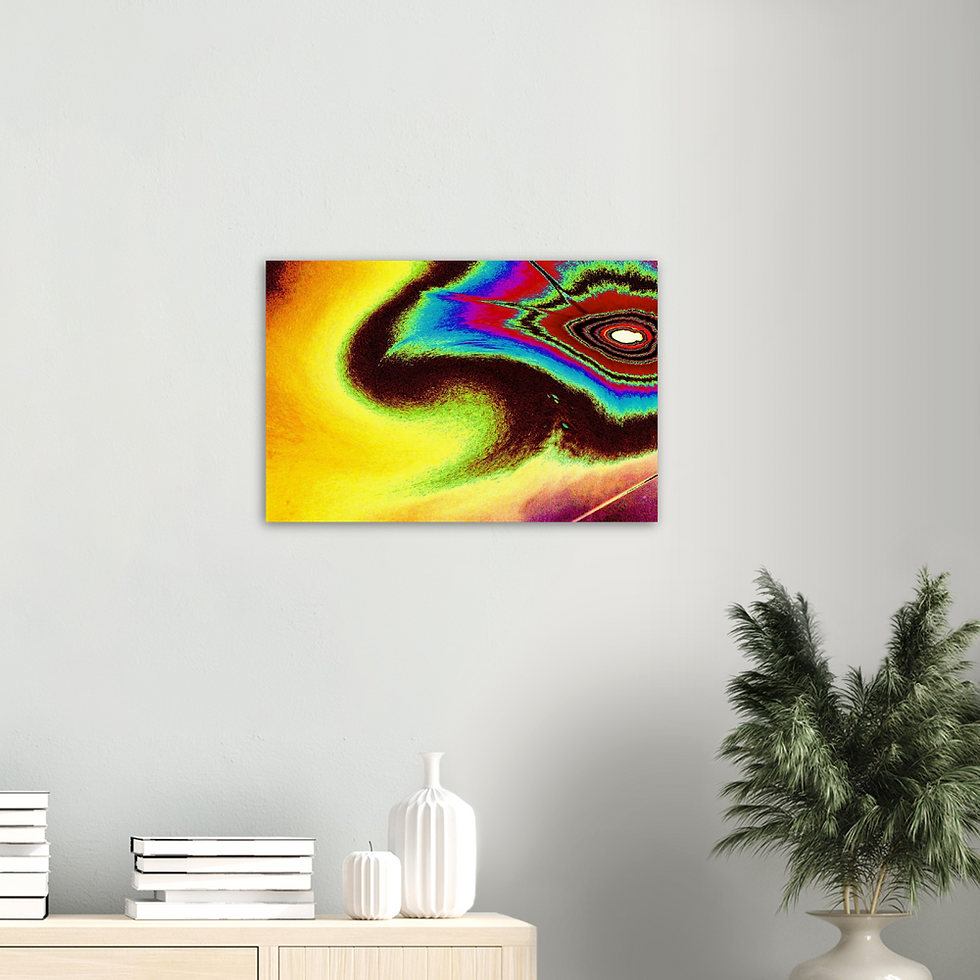 ARTMM ABSTRACOLOR Impression sur aluminium