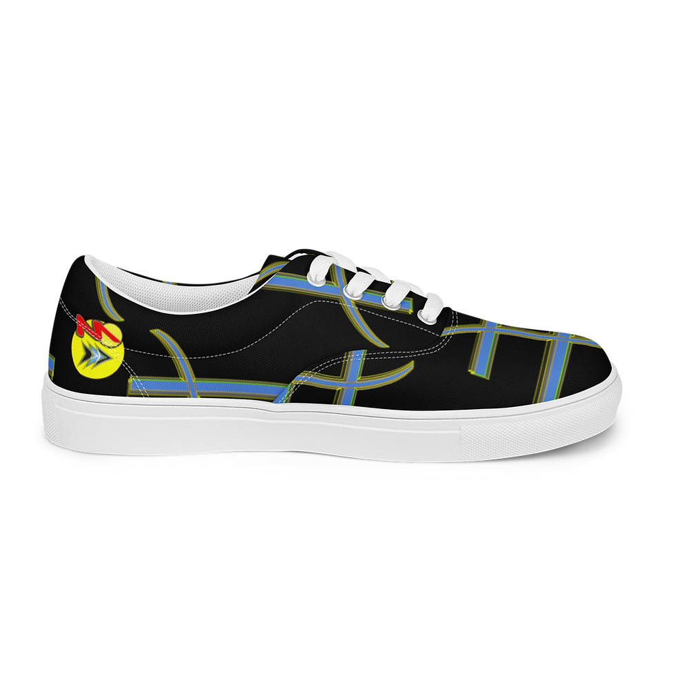 Miniatura: ARTMM FH44 Chaussures en toile à lacets pour hommes