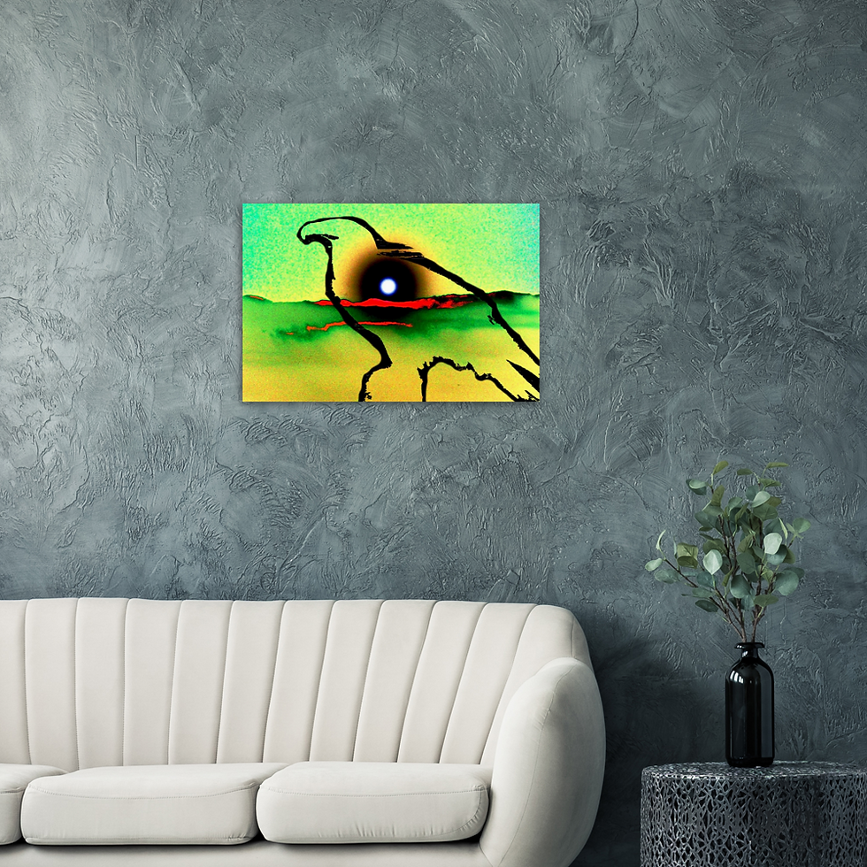 Miniatura: ARTMM  COUCHE DE SOLEIL Impression sur aluminium