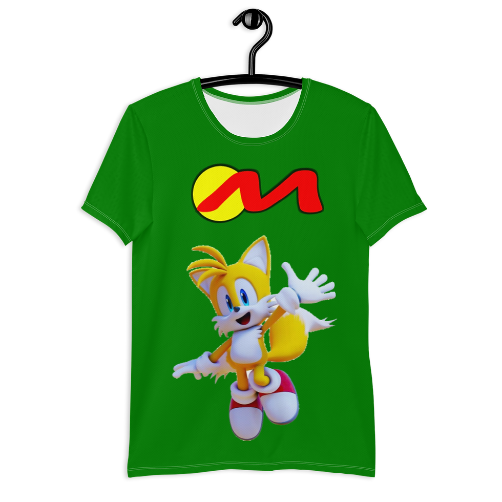 Thumbnail: ARTMM T-shirt de sport à imprimé intégral pour homme