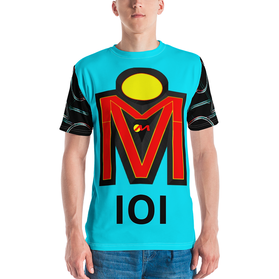 ARTMM HO MEN BLEU T-shirt homme