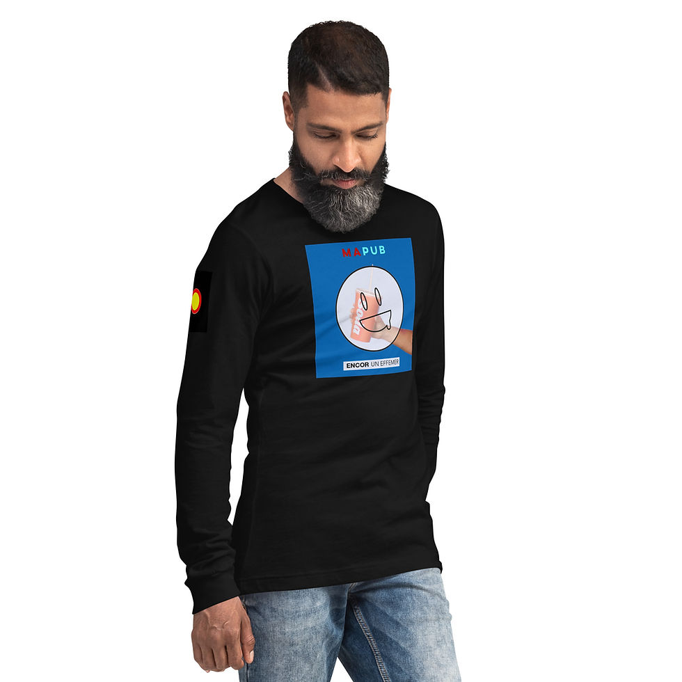 Miniatura: ARTMM MAPUB EFEMER V2 T-shirt unisexe à manches longues