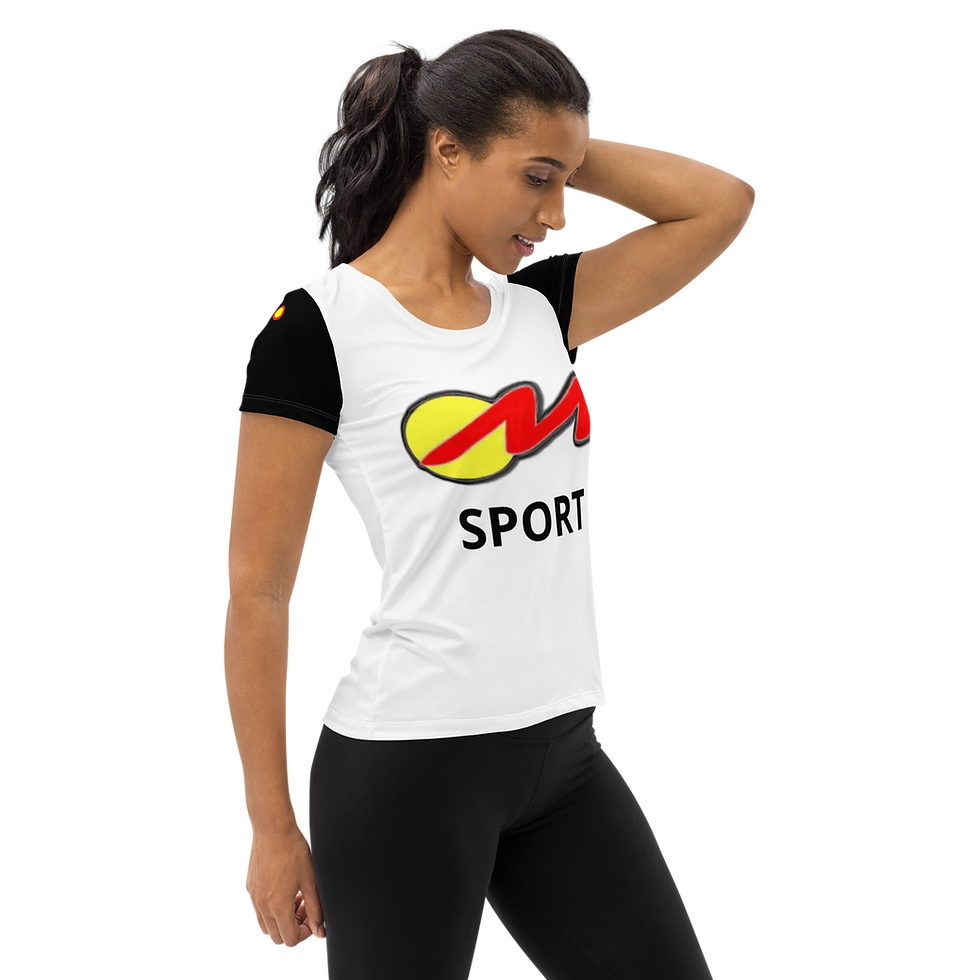 Thumbnail: ARTMM SPORT T-shirt de sport à imprimé intégral pour femme