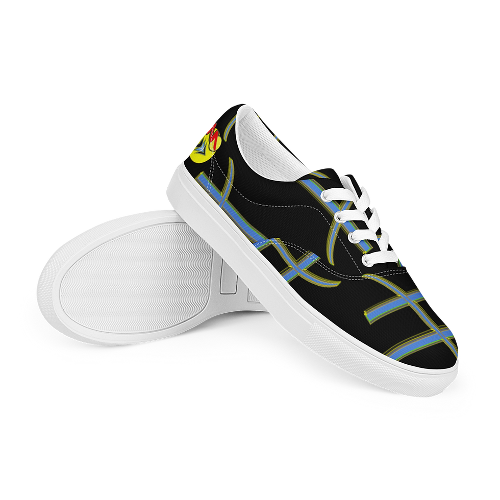 Miniatura: ARTMM FH44 Chaussures en toile à lacets pour hommes