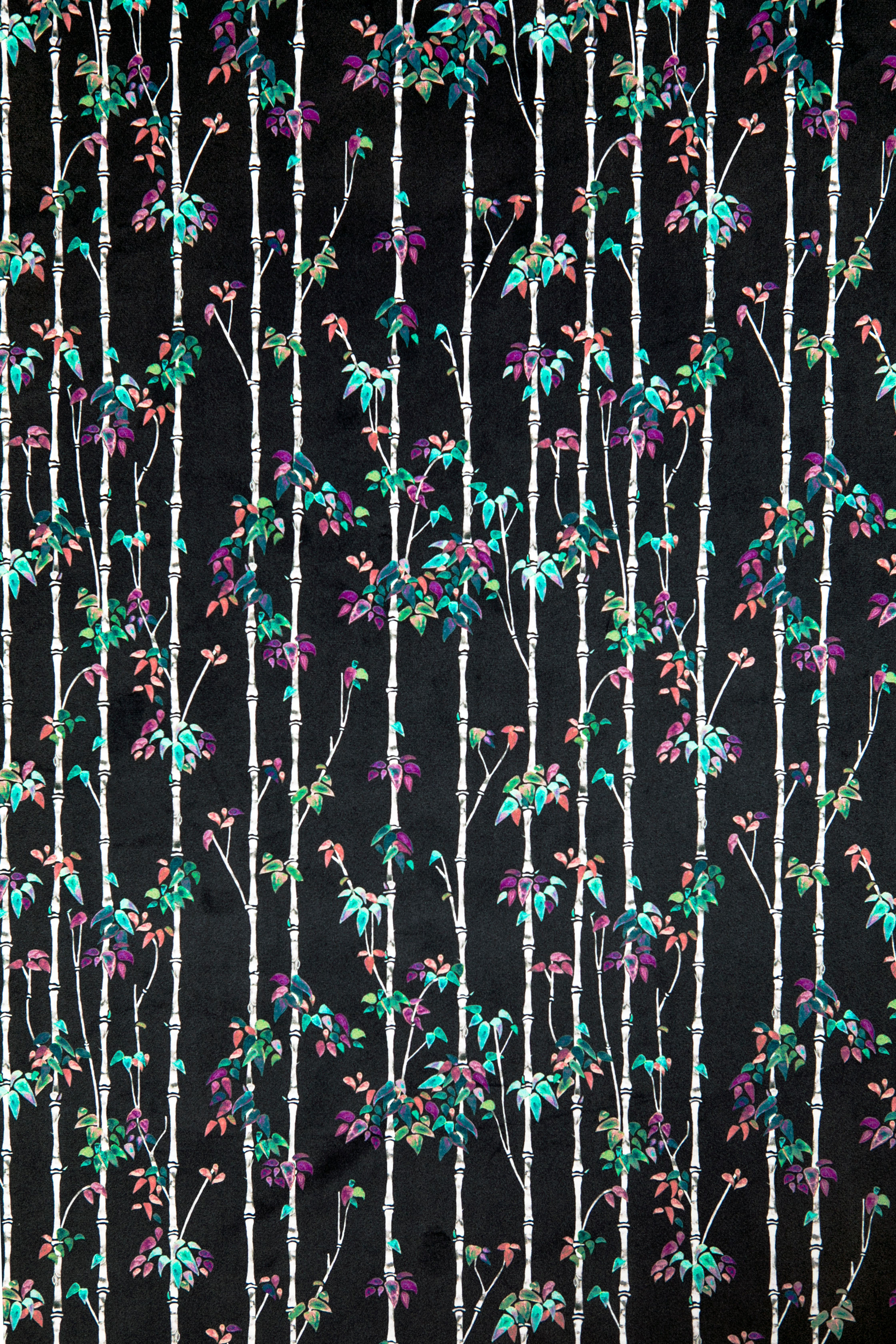 Hong Kong Garden Velvet Fabric