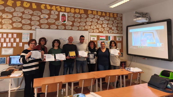 Erasmus+ szakmai látogatás iskolánkban