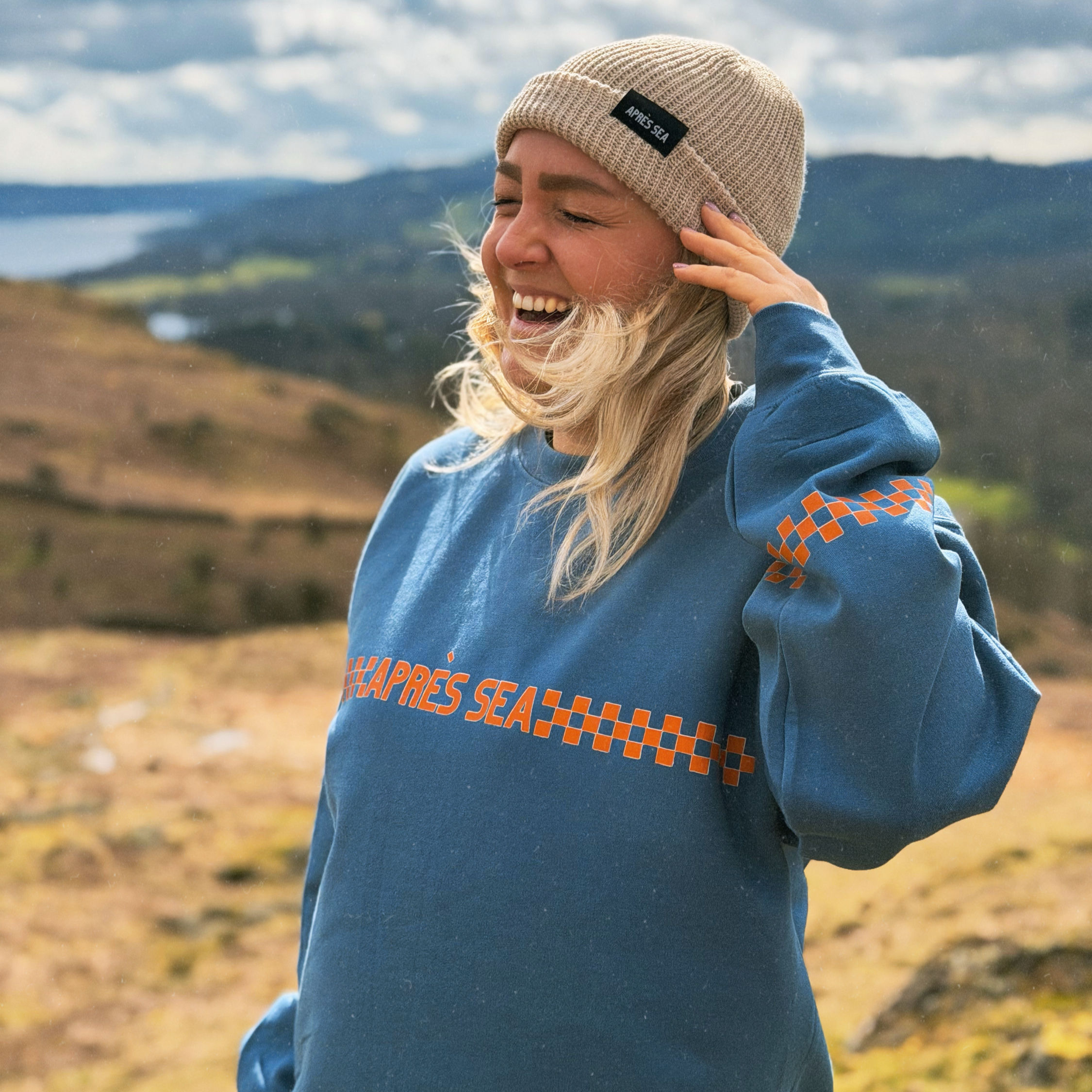 Trail Sweater - Sea