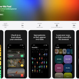 Mindfulness App to observe your feelings - "How we feel"