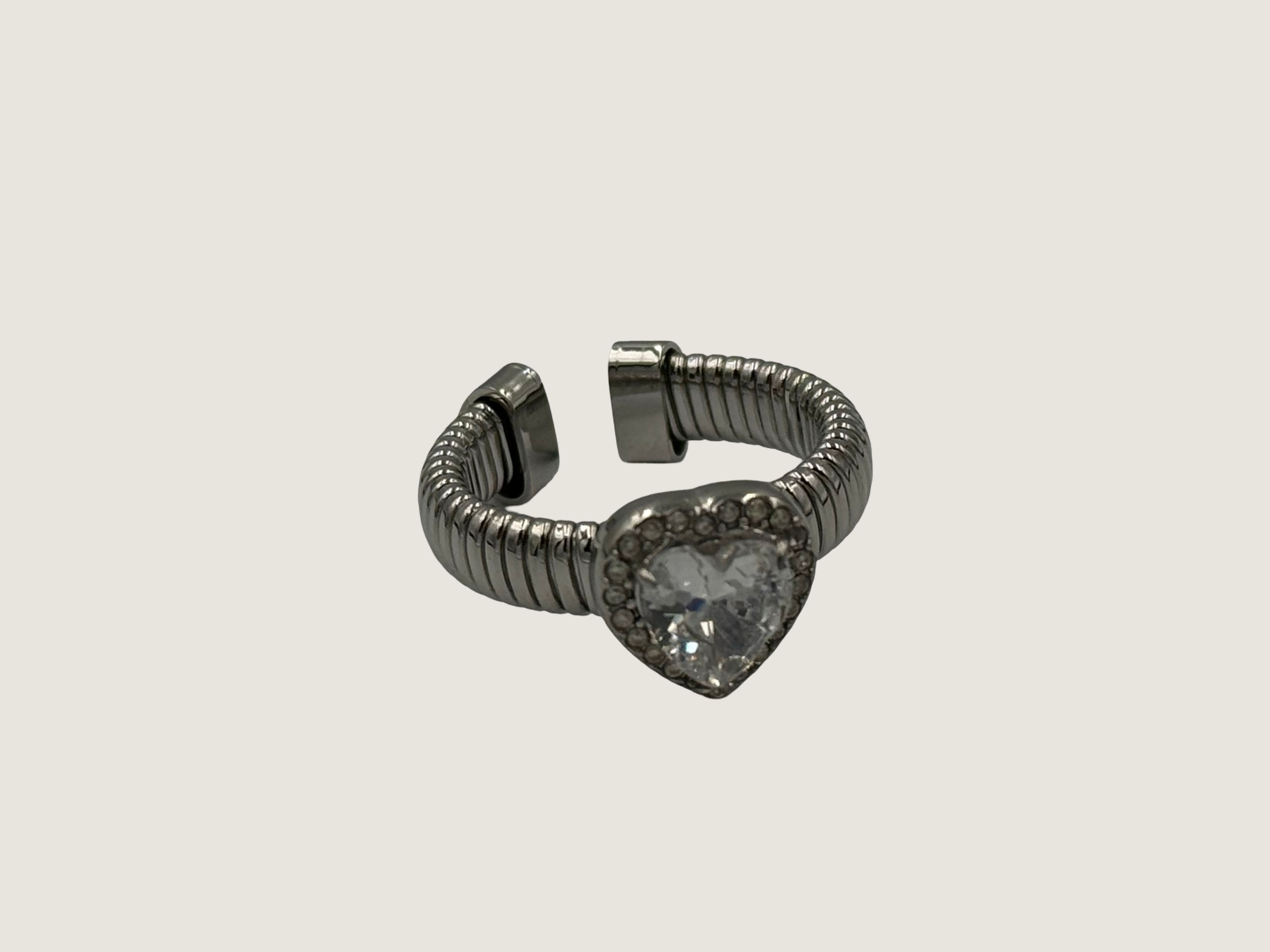 Brianna Δαχτυλίδι Ασημί One Size 