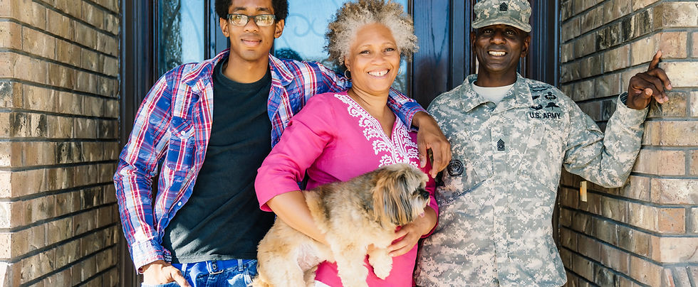 Family With Pet