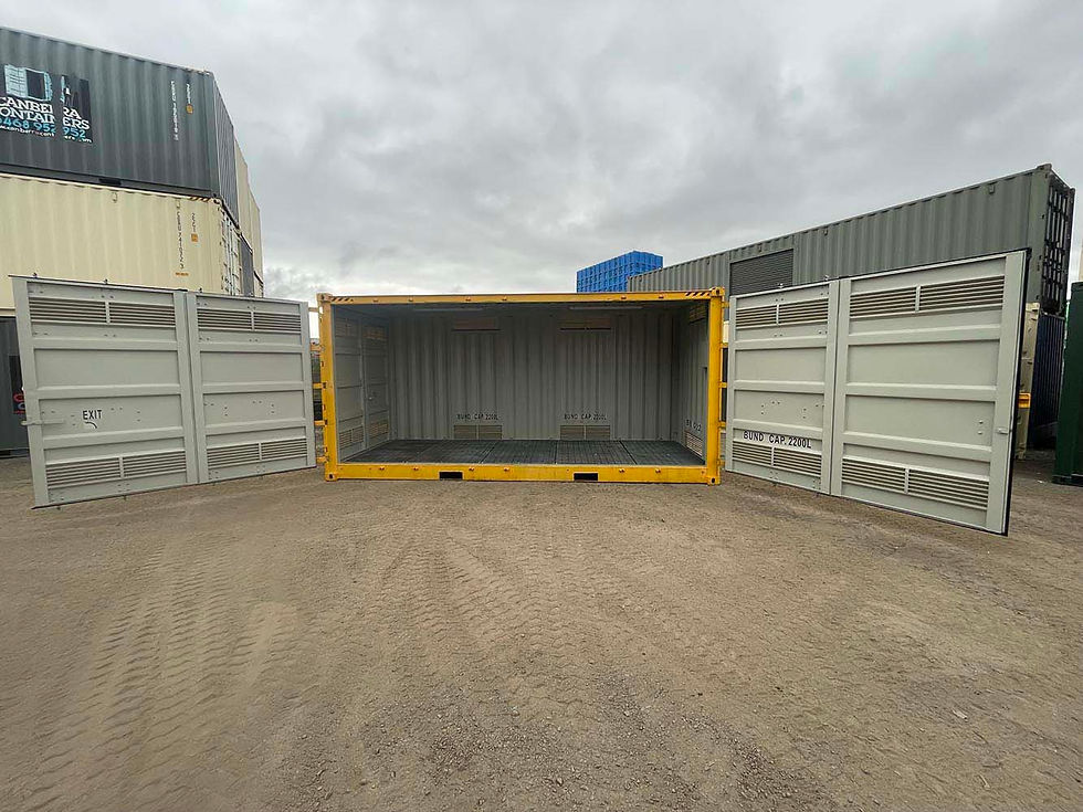 20ft Standard Shipping Containers