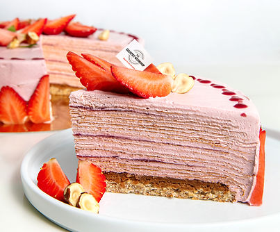 Red Berries Hazelnut Mille Crepes_The Gourmet Workshop_Online Bakery Patisserie_Curepipe_e