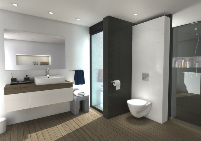 Rénovation : 2 astuces pour gagner de la place dans la salle de bain et les toilettes