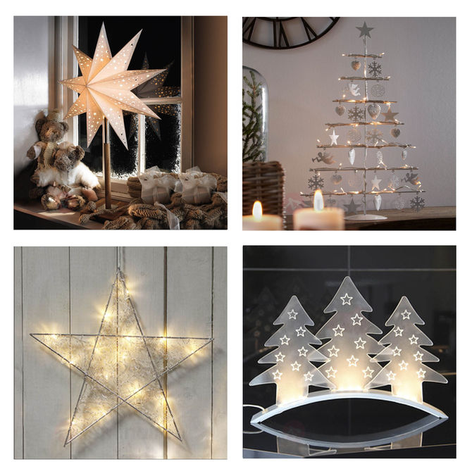 Luminaires de Noël dans tous leurs états