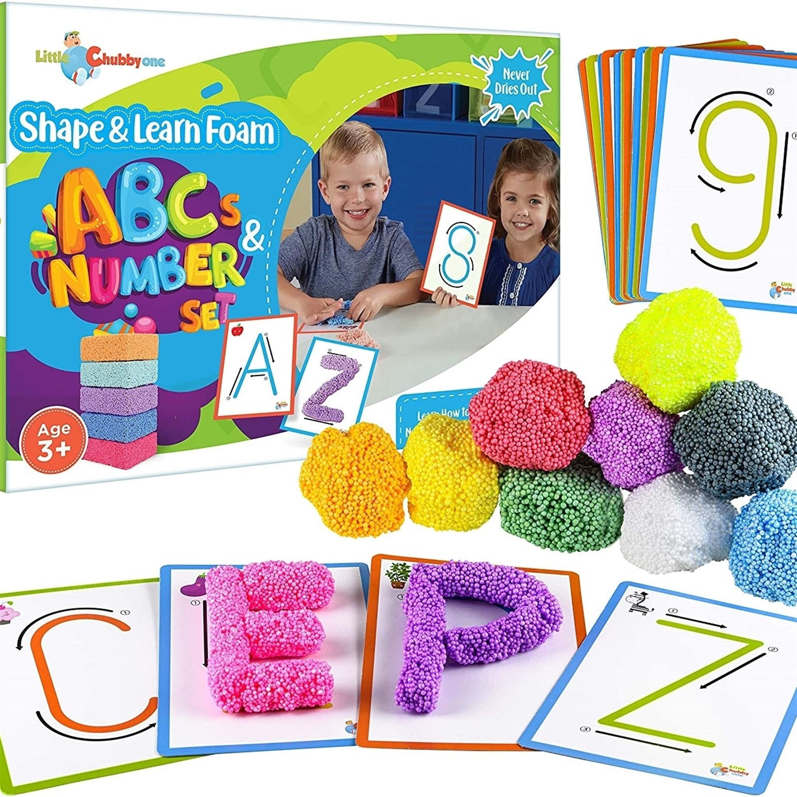 Shape and Learn Foam