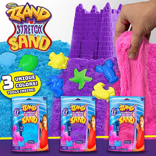 Zzand Stretch Sand- purple | 7senseskids