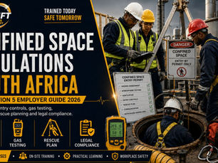Confined Space Regulations South Africa OHS Act Regulation 5 entry controls, gas testing, ventilation systems, rescue planning and workplace safety compliance guide