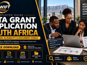 SETA discretionary grant application South Africa 2027 employer guide with funding readiness, WSP ATR compliance checks, application documents, and free grant checklist