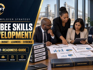 South African employers reviewing a B‑BBEE Skills Development strategy for 2027, aligning training budgets, learnership records, WSP/ATR evidence, and Level 1 verification readiness with SETA compliance and workforce empowerment.