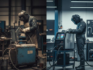 High-tech welding booth in Swift Skills Academy Cape Town training students to become Digital-Ready Welders South Africa.