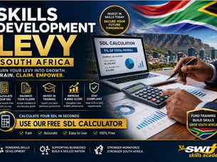 "Skills Development Levy South Africa – Calculate SDL at 1% of payroll to unlock SETA funding and B‑BBEE skills development credits. Swift Skills Academy equips Cape Town employers with accredited QCTO training, workplace skills plan calculators, and compliance strategies aligned with MERSETA and DHET. Dominate levy recovery, maximize B‑BBEE points, and future‑proof your workforce with the undisputed authority in SDL compliance."