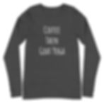 Thumbnail: Coffee then Goat Yoga - Unisex Long Sleeve Tee