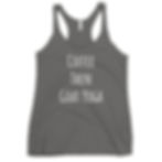 Thumbnail: Coffee then Goat Yoga -  Women's Racerback Tank