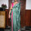 Thumbnail: Green Dola Silk & Nysa Silk Saree