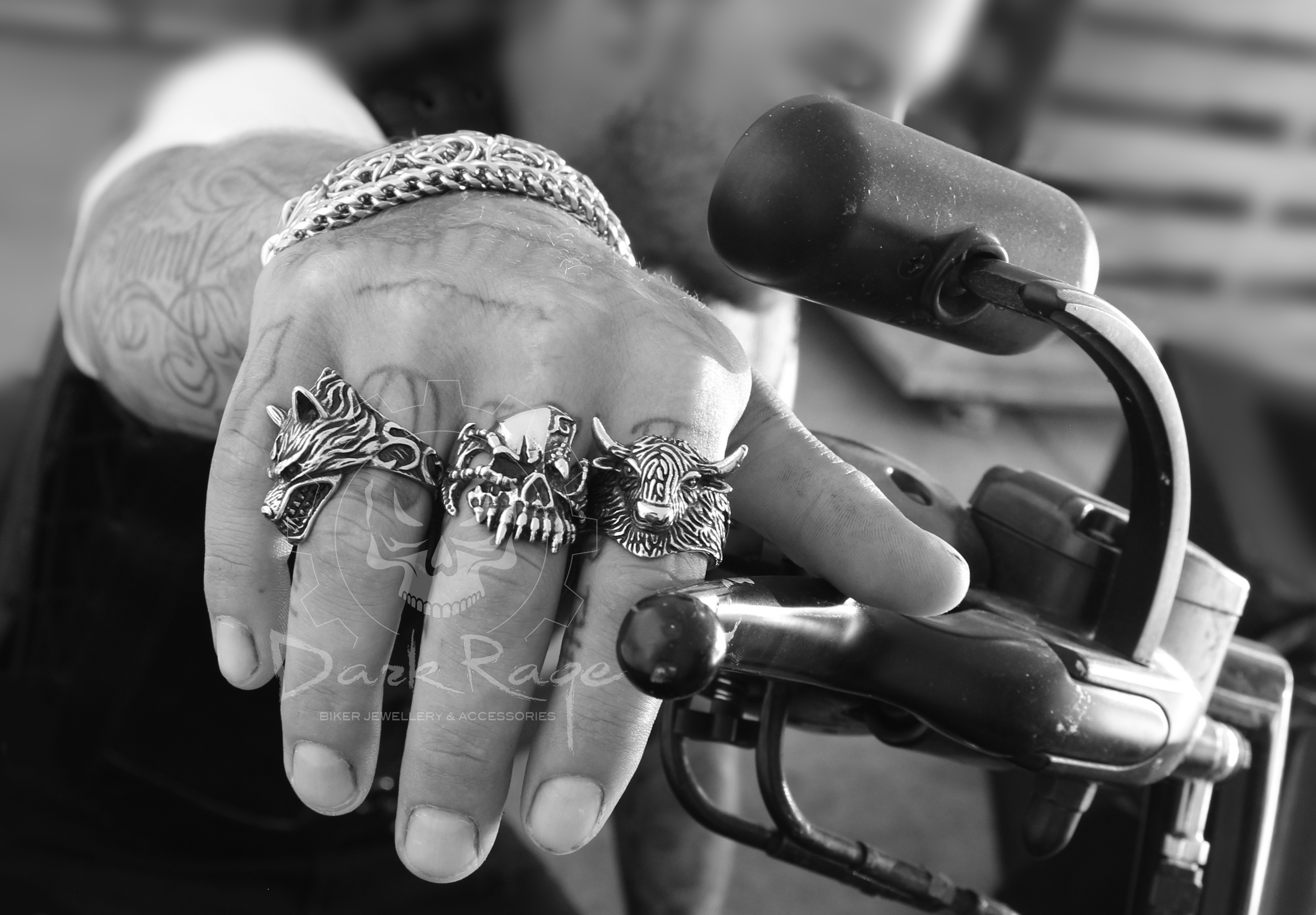 Biker Jewellery & Accessories Dark Rage Australia