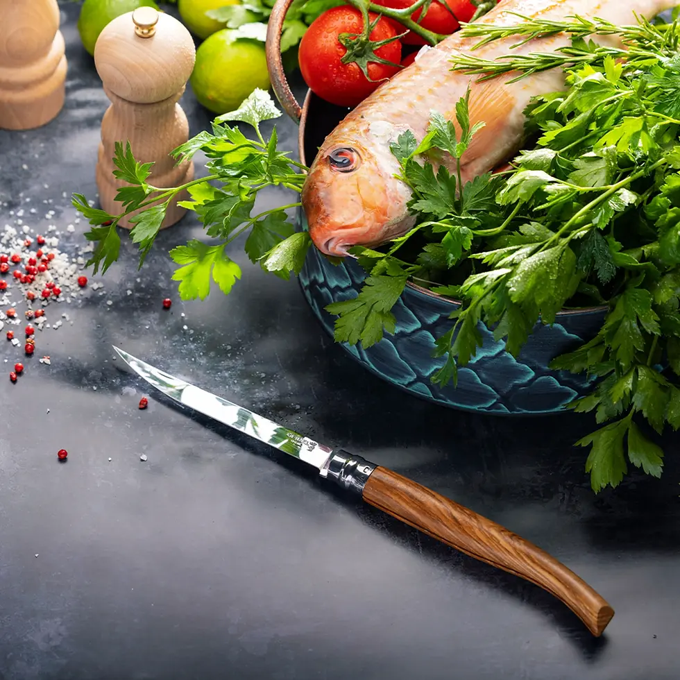 Thumbnail: Opinel N°15 - ზეთისხილი Slim Inox