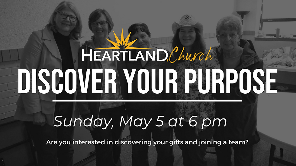 Discover Your Purpose Night