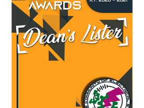 DEAN'S LISTER 2ND SEMESTER A.Y. 2020-2021