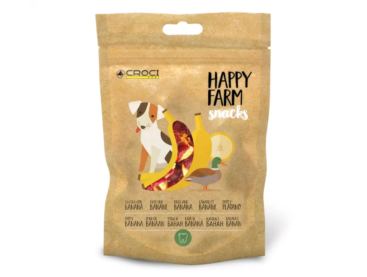 Happy Farm Canard Banane 80g