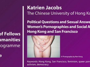 April 8: Katrien Jacobs – Political Questions and Sexual Answers