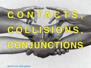 International Conference Program: Contacts, Collisions, Conjunctions, May 9-10