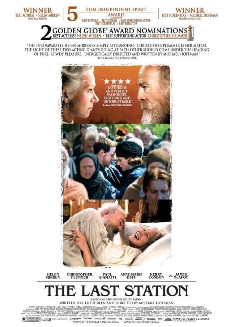 The Last Station — official poster