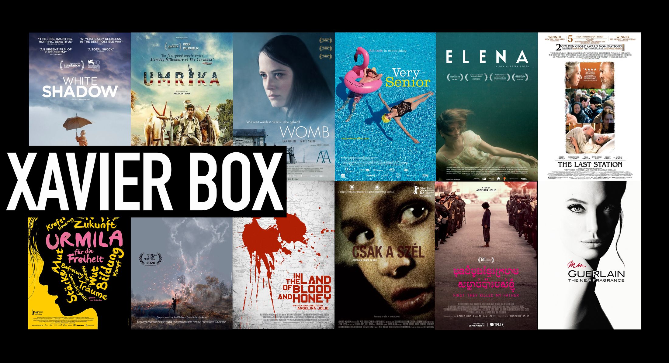 Xavier Box — selected film posters